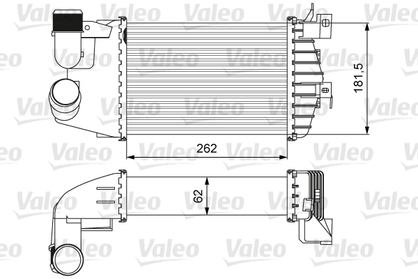 Intercooler - 818627 VALEO
