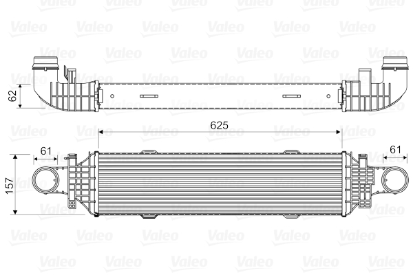 Intercooler - 818631 VALEO