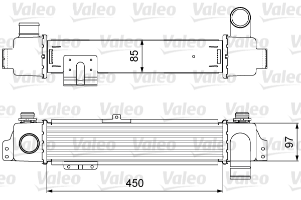 Intercooler - 818634 VALEO