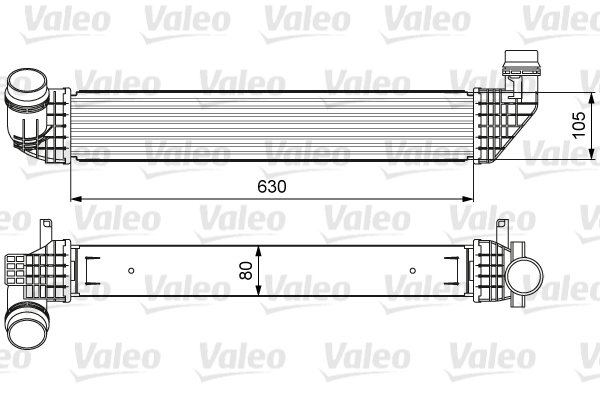 Intercooler - 818636 VALEO