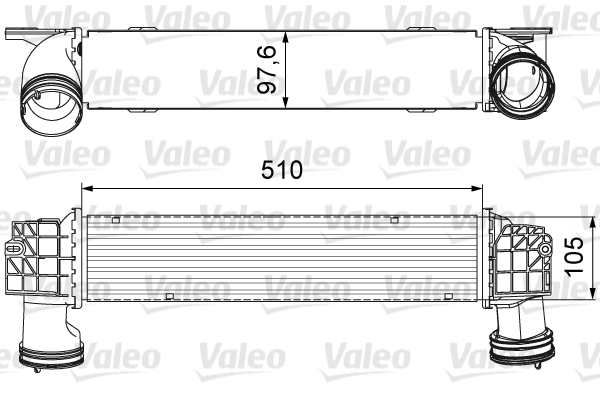 Intercooler - 818664 VALEO