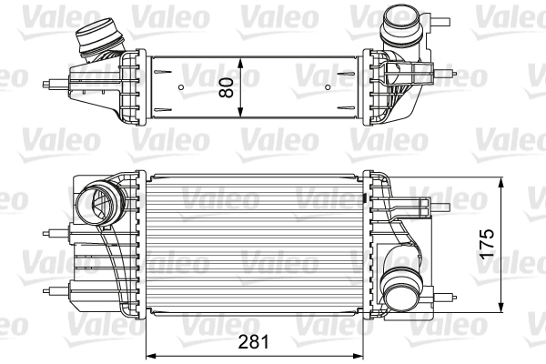 Intercooler - 818666 VALEO
