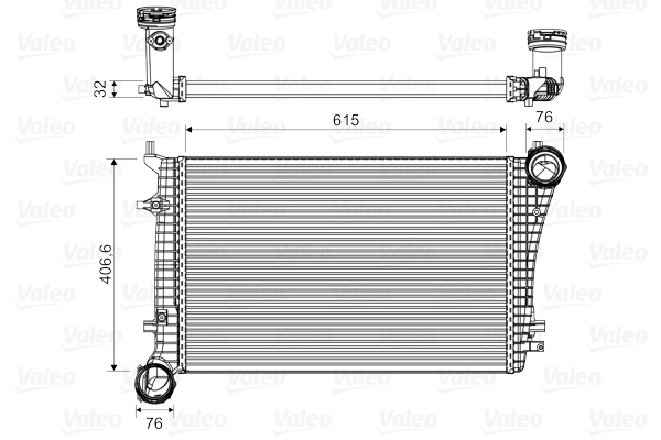 Intercooler - 818675 VALEO