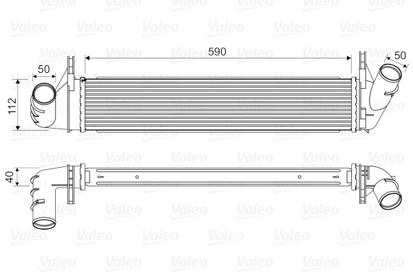 Intercooler - 818678 VALEO