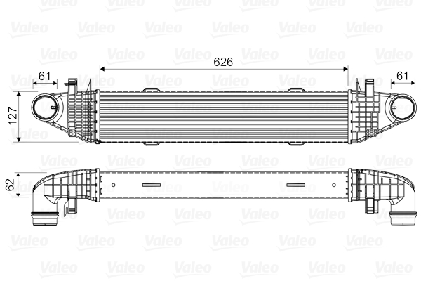 Intercooler - 818679 VALEO