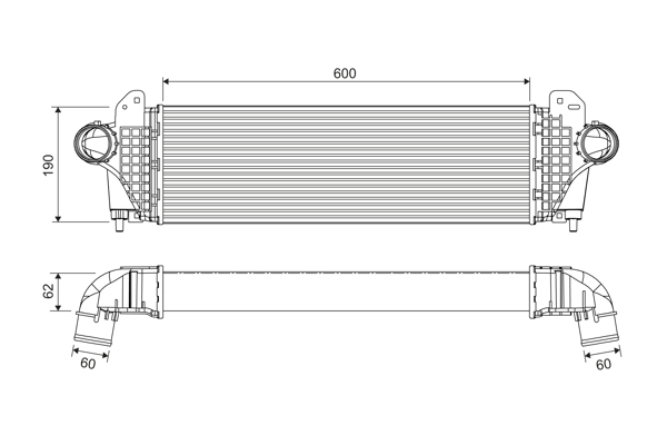 Intercooler - 818694 VALEO