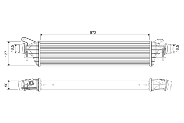 Intercooler - 818697 VALEO