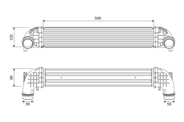 Intercooler - 818698 VALEO