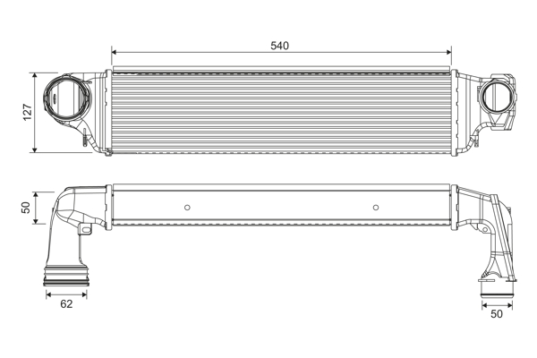Intercooler - 818716 VALEO