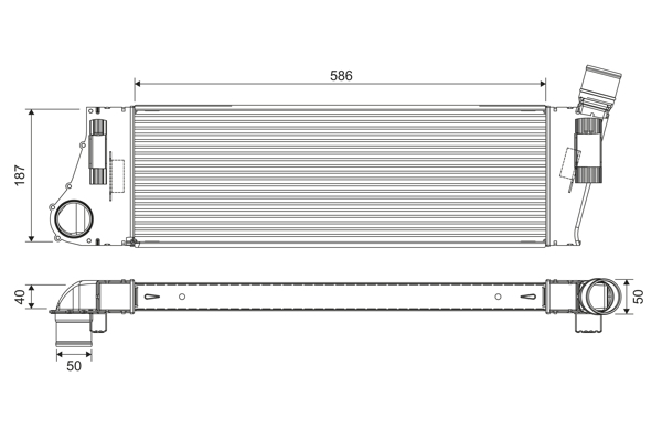 Intercooler - 818727 VALEO