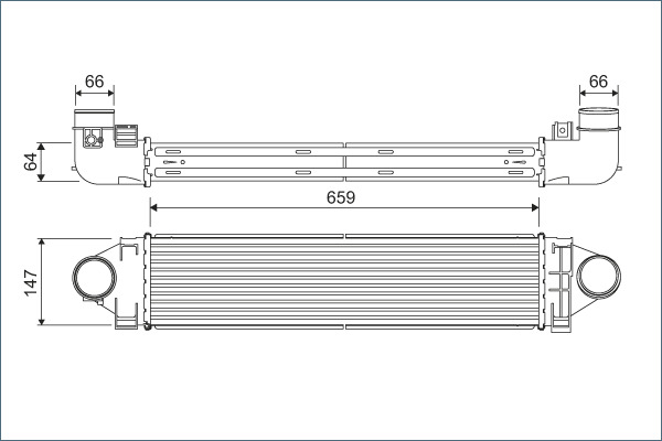 Intercooler - 822926 VALEO