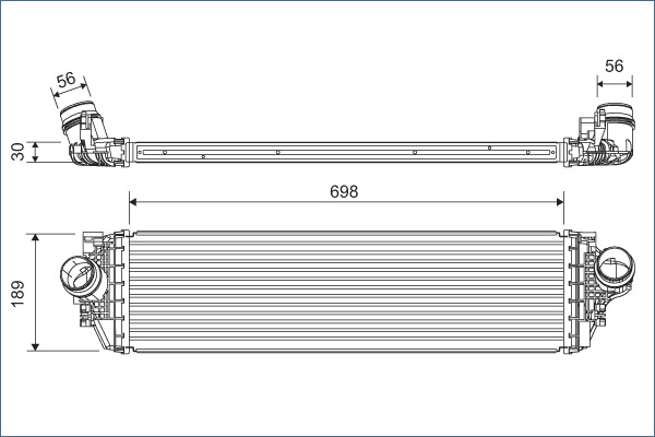 Intercooler - 822929 VALEO
