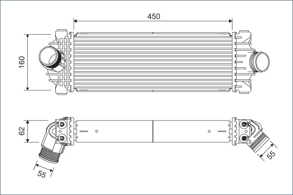 Intercooler - 822933 VALEO