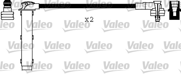 Kit cavi accensione - 346552 VALEO