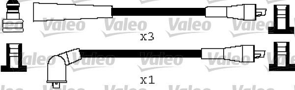 Kit cavi accensione - 346536 VALEO