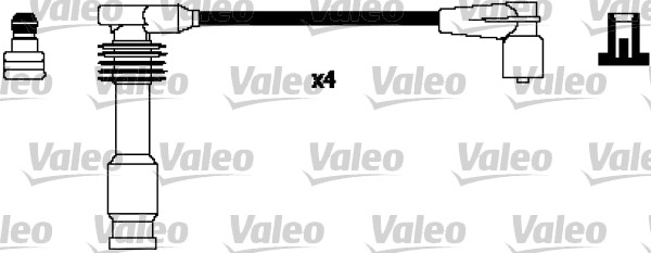 Kit cavi accensione - 346294 VALEO