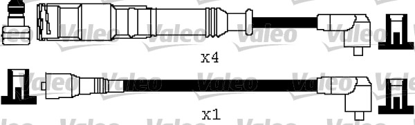 Kit cavi accensione - 346217 VALEO
