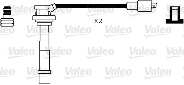 uždegimo laido komplektas - 346079 VALEO