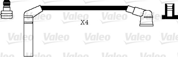 Kit cavi accensione - 346006 VALEO