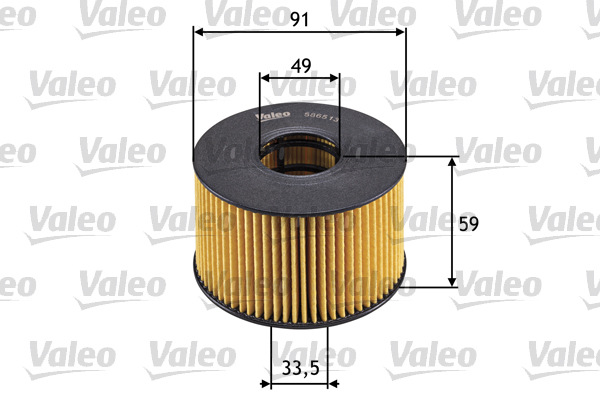 Oil Filter - 586513 VALEO