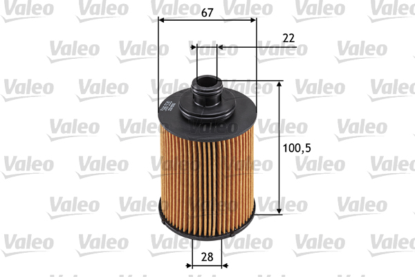 Масляный фильтр - 586530 VALEO