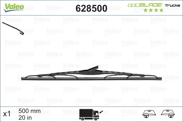 valytuvo gumelė - 628500 VALEO