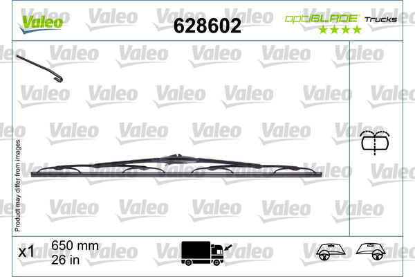 Wiper Blade - 628602 VALEO