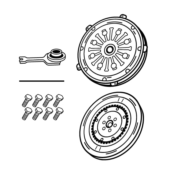 sankabos komplektas - 855303 VALEO