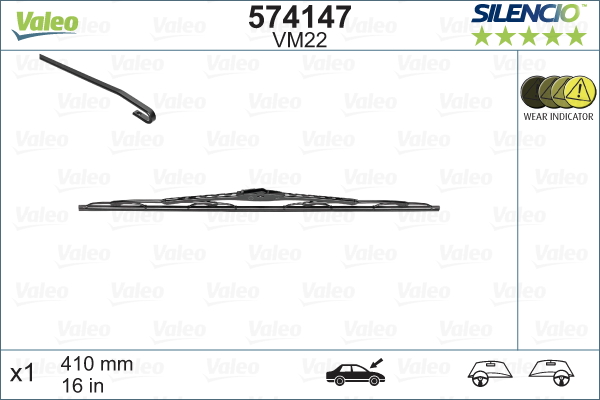 Wischblatt - 574147 VALEO