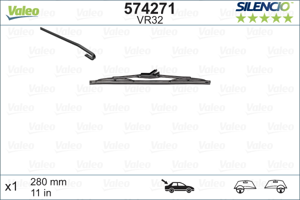 Wischblatt - 574271 VALEO