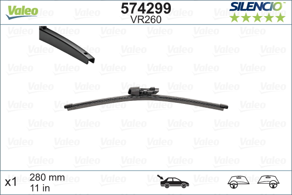 Щетка стеклоочистителя - 574299 VALEO