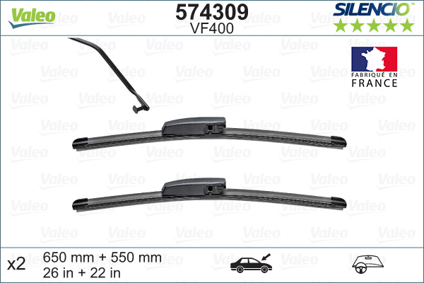 Щетка стеклоочистителя - 574309 VALEO