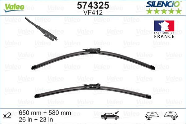 Щетка стеклоочистителя - 574325 VALEO