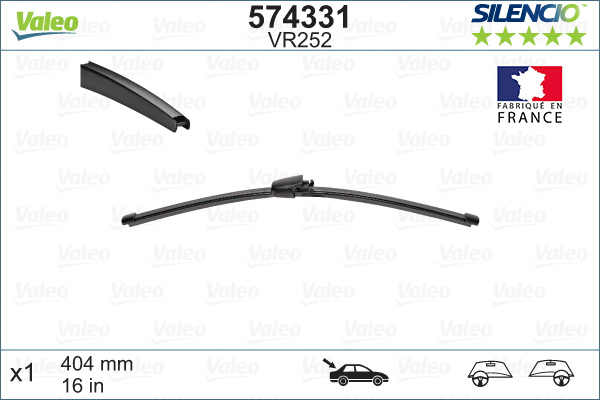 Щетка стеклоочистителя - 574331 VALEO