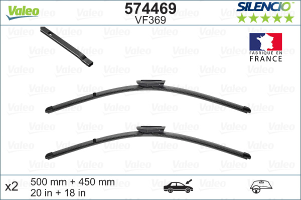 Щетка стеклоочистителя - 574469 VALEO