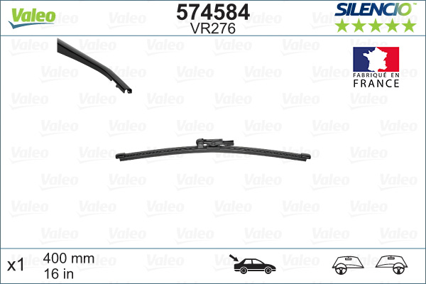 Wiper Blade - 574584 VALEO