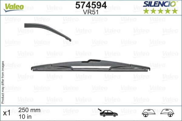 Щетка стеклоочистителя - 574594 VALEO