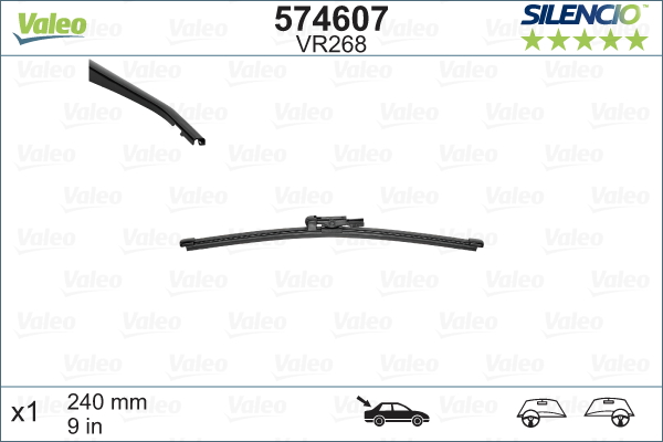 Щетка стеклоочистителя - 574607 VALEO