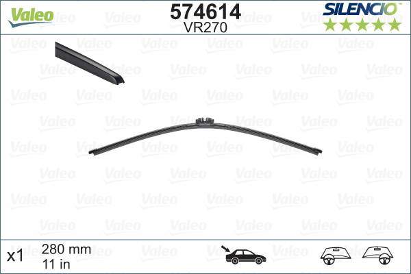 Щетка стеклоочистителя - 574614 VALEO