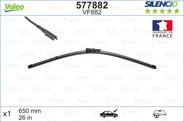 Щетка стеклоочистителя - 577882 VALEO