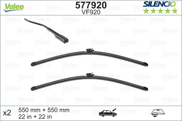 Щетка стеклоочистителя - 577920 VALEO