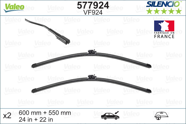 Щетка стеклоочистителя - 577924 VALEO