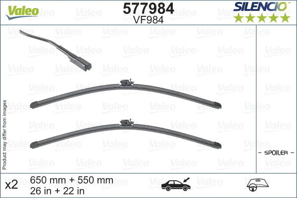 Wischblatt - 577984 VALEO