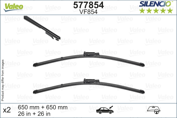 Щетка стеклоочистителя - 577854 VALEO