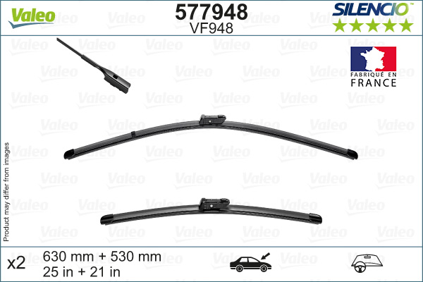Щетка стеклоочистителя - 577948 VALEO