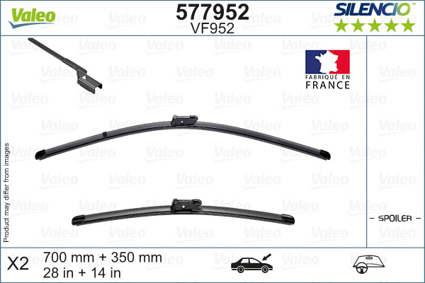 Wiper Blade - 577952 VALEO