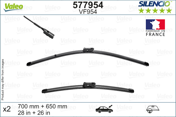 Щетка стеклоочистителя - 577954 VALEO