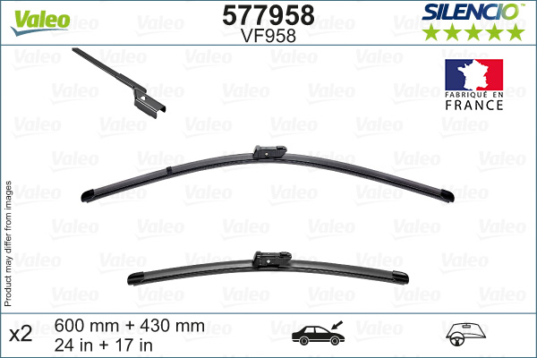 Щетка стеклоочистителя - 577958 VALEO