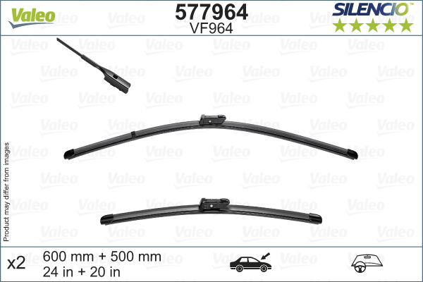 Wiper Blade - 577964 VALEO