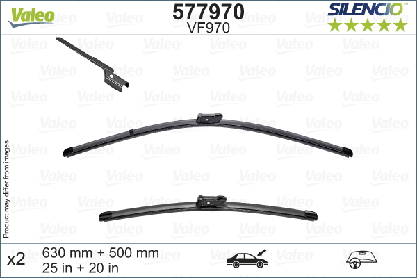 Щетка стеклоочистителя - 577970 VALEO